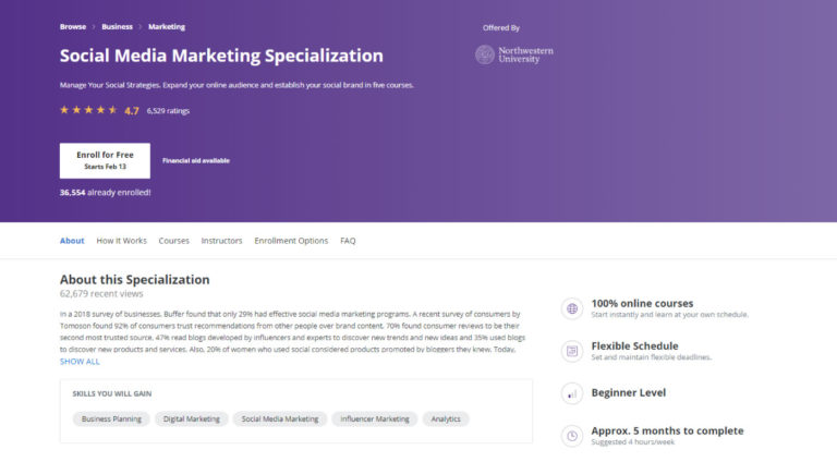 30 Best Online Courses For Social Media Marketing Online Course Report