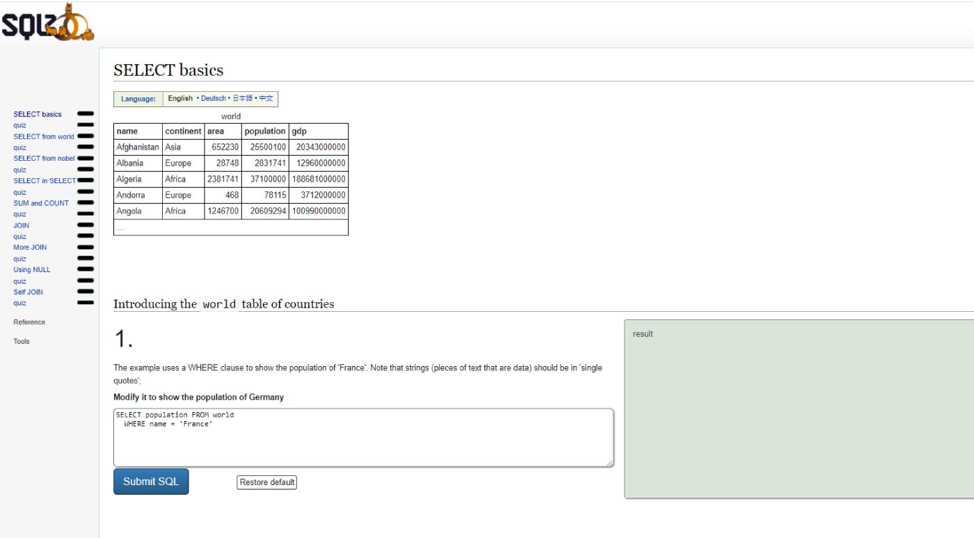 The 30 Best Online Courses for SQL - Online Course Report