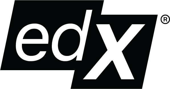 edX Logo R Black